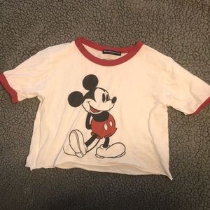 Mickey Mouse crop top. Small.